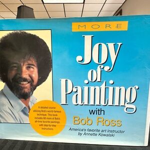 More Joy of Painting with Bob Ross Book
